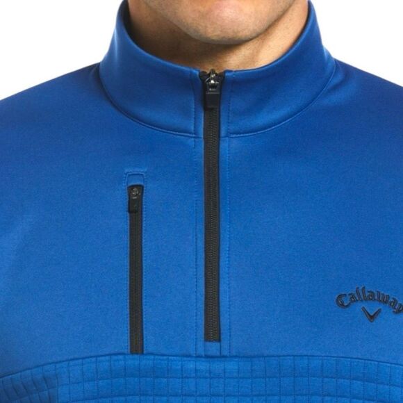 Callaway Men's Quarter Zip Pullover Blue Size XL - Picture 3 of 9